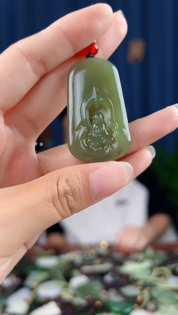 未镶嵌和田玉挂件拍一发一