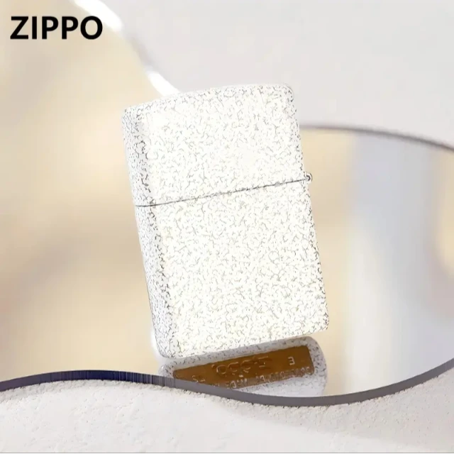 ZIPPO/之宝白星纹光板复古正品防风打火机男士高级礼物礼品TCX1H1