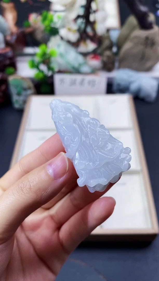 颈饰未镶嵌翡翠天然缅甸A货翡翠