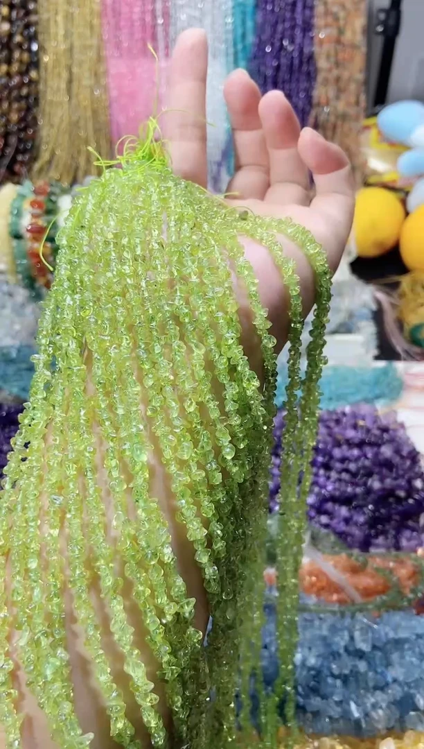 未镶嵌珠宝半成品水晶橄榄