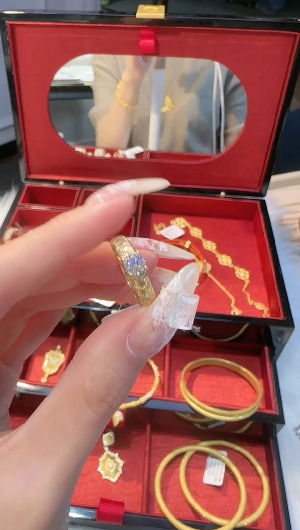 【闪购商品】钻石戒指/指环18K金镶嵌50分拉丝编织钻戒14#
