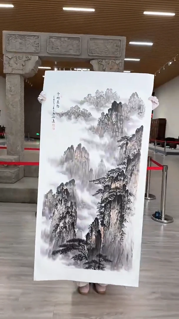 国画51众合艺术馆 李庆兴绘画作品
