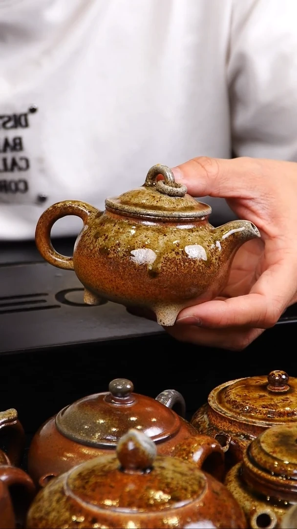 茶壶紫砂宜兴柴3烧紫砂壶
