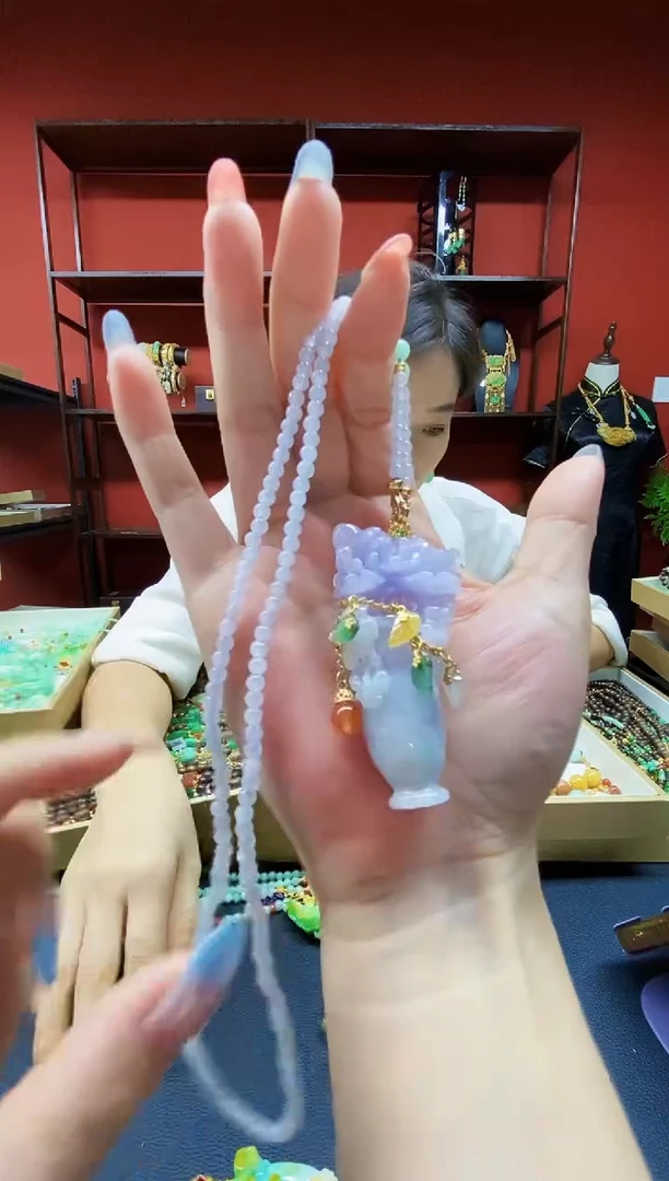 颈饰未镶嵌翡翠翡翠吊坠