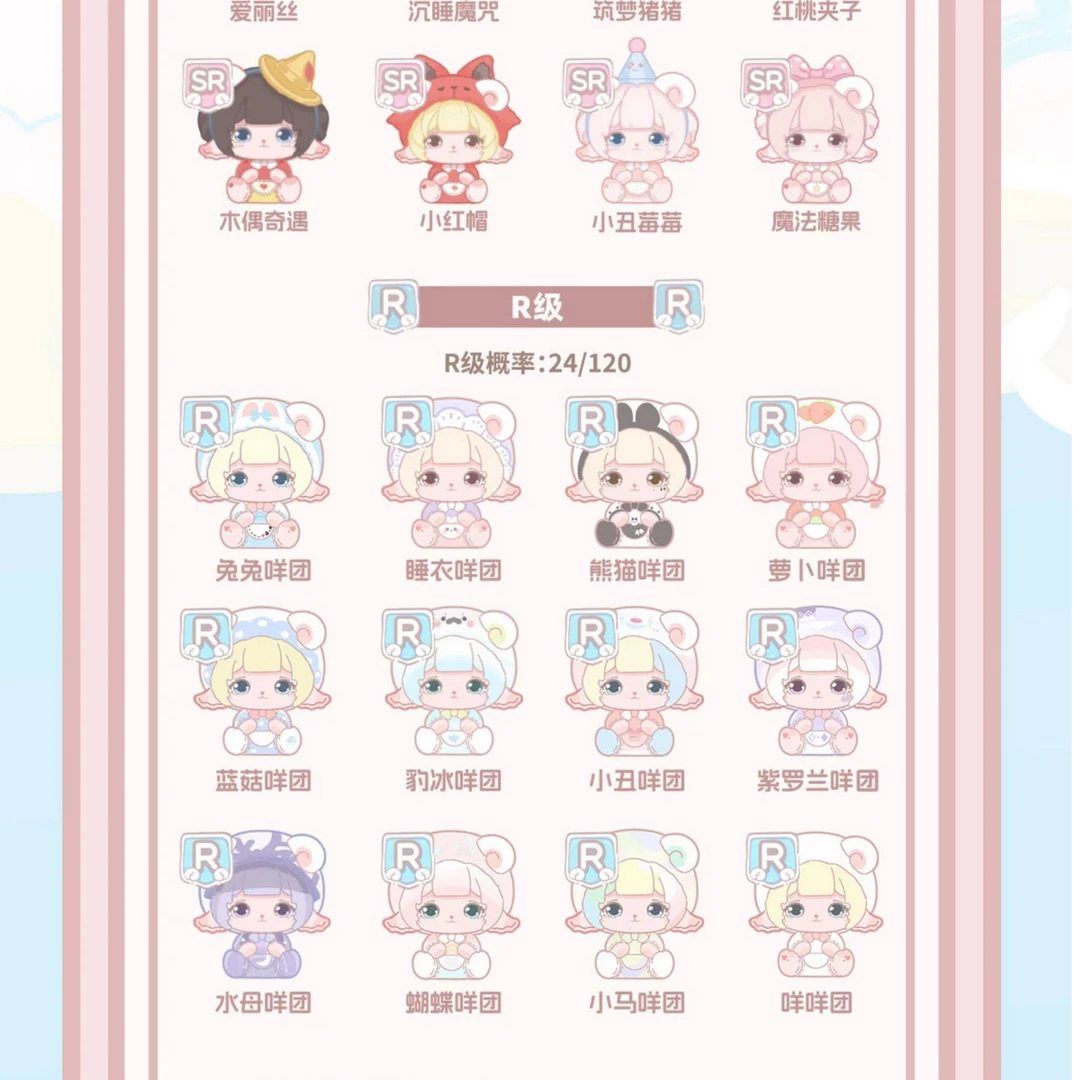许【拆袋】MiMia童梦惊喜小屋系列盲盒