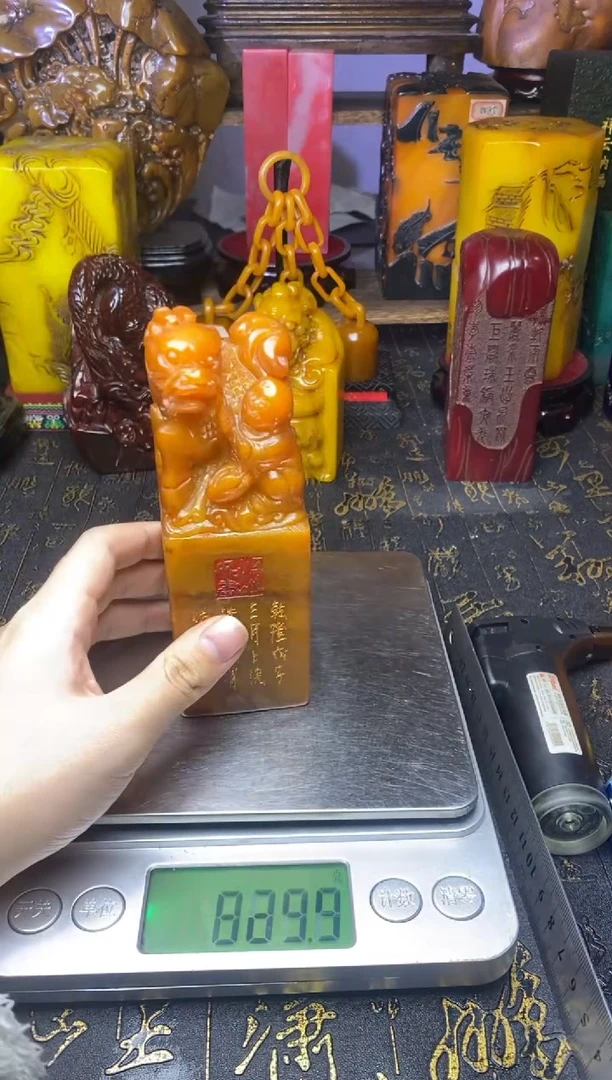 寿山石印石纯天然篆刻石料