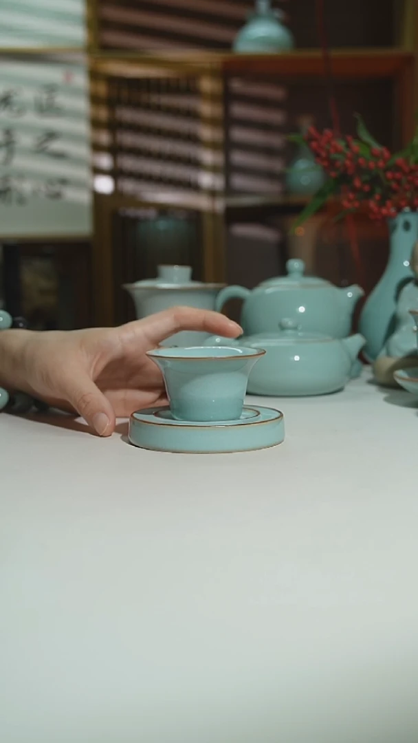 天青珑匠马蹄杯加垫一级