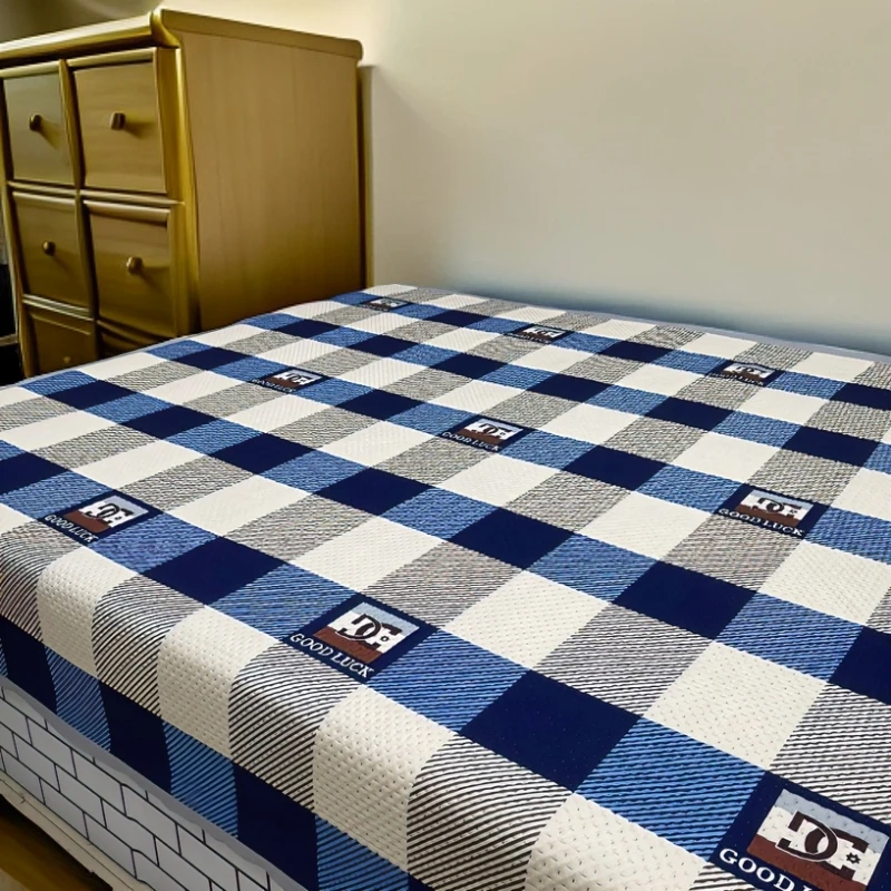 【直边款】大炕榻榻米双人床多尺寸防滑双面可机洗炕盖加厚三层炕单