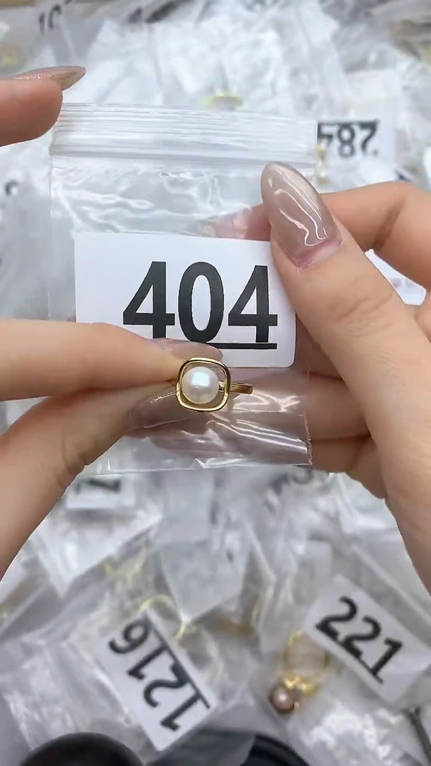 合金珠宝奇石淡水珍珠404