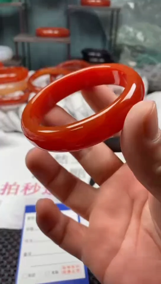 【闪购商品】玛瑙/玉髓手镯未镶嵌340-58多样性发货看清圈口下单