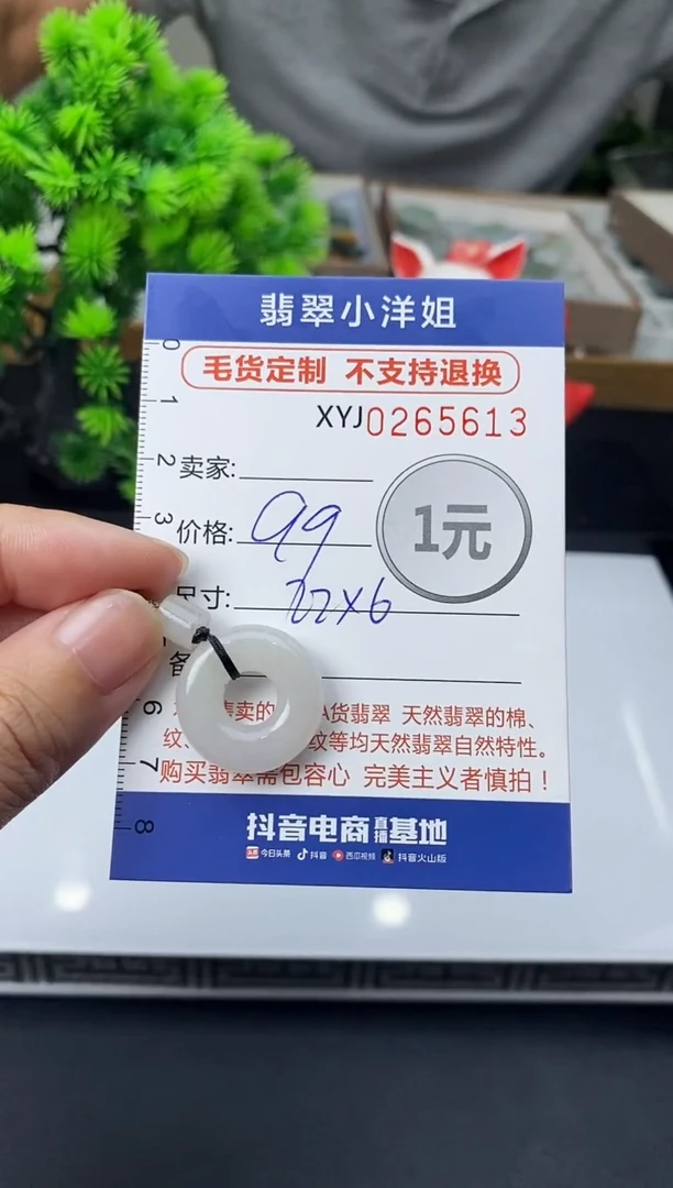 未镶嵌定制翡翠毛货商品 不退换/ 5613