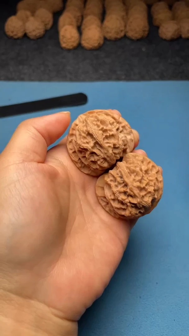 桃核把件w12  苹果园42尺