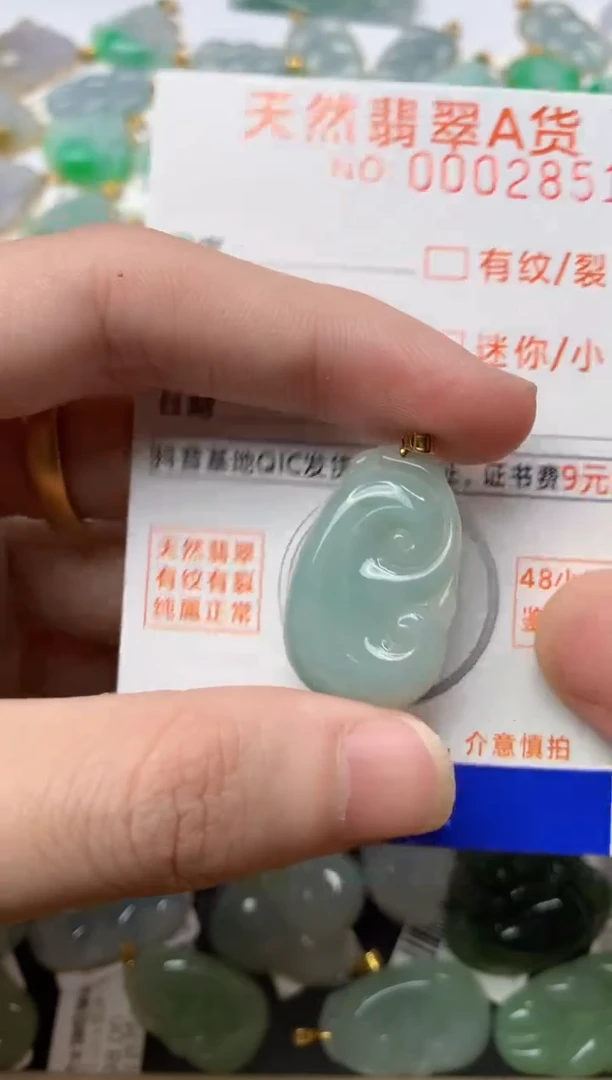 【闪购商品】翡翠颈饰18K金镶嵌.........