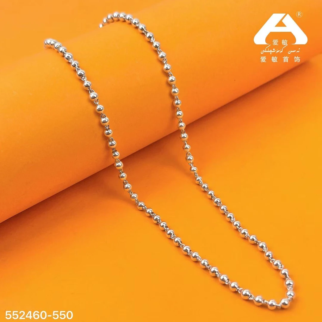 坠链均足银 爱敏首饰项链552460