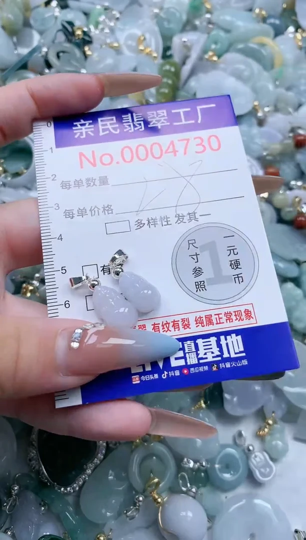 翡翠未镶嵌吊坠(不含链)4730