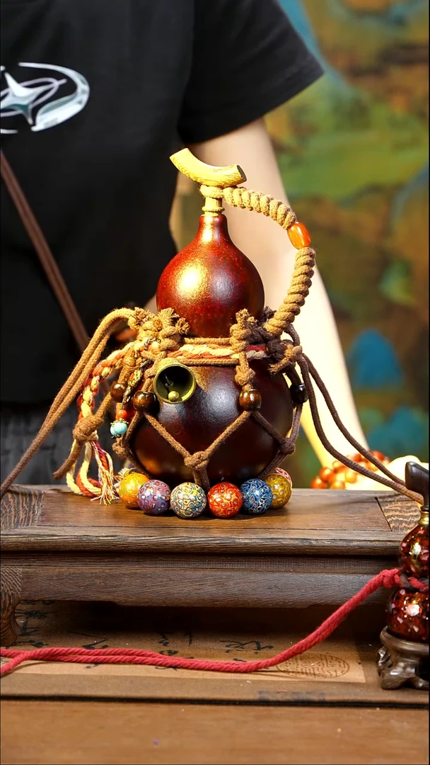 XJ015网兜款葫芦不包手串