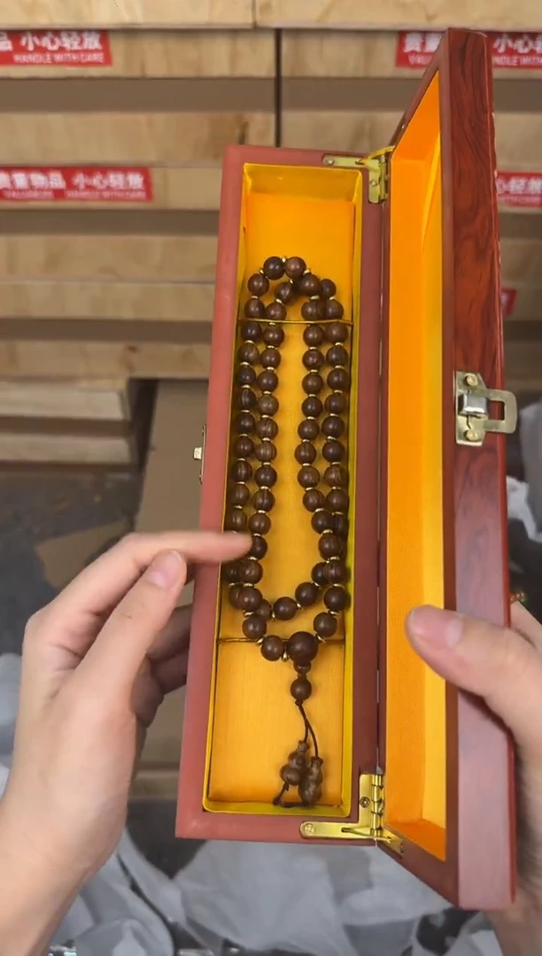 慈木器文玩阁檀木葫芦手串链接@@ys1651