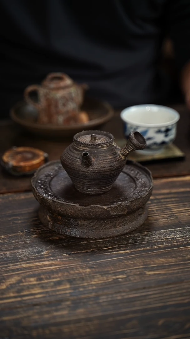 全手工制作 南蛮 侧把壶  125cc