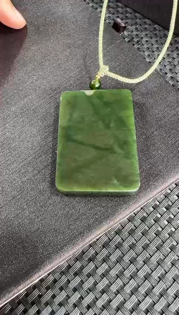 【闪购商品】和田玉吊坠未镶嵌无事牌