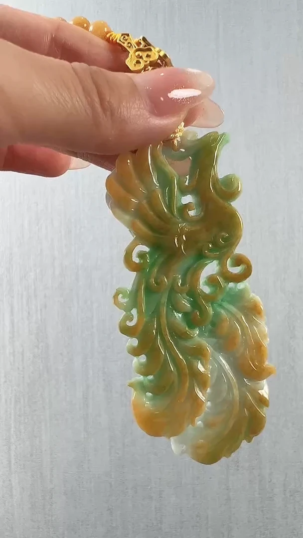 颈饰未镶嵌翡翠凤凰