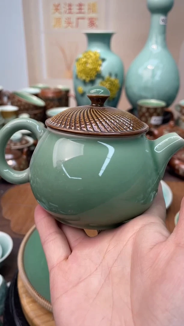 瓷手工跳刀 特价福利 微瑕 慧仙青瓷