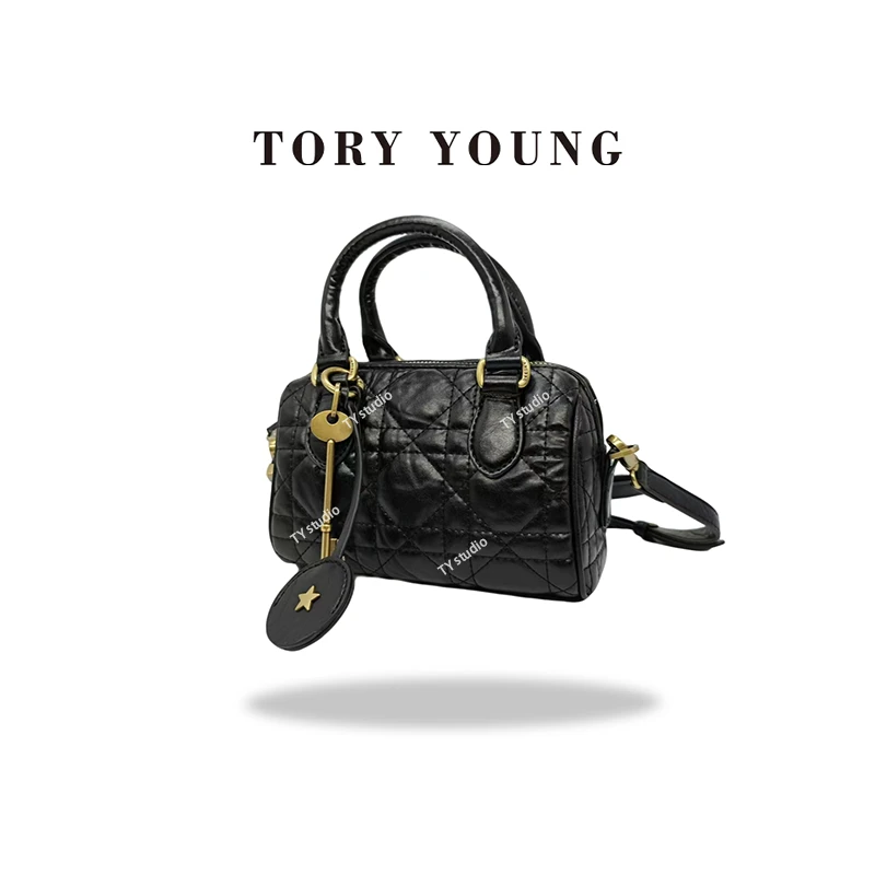 【TY】ZT-D7070-手抓牛皮黑 轻奢高级韩版单肩潮流时尚简约女包