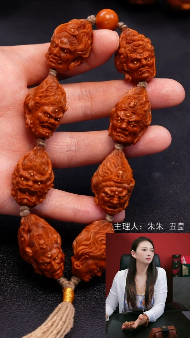 橄榄核手串/手链八大明王