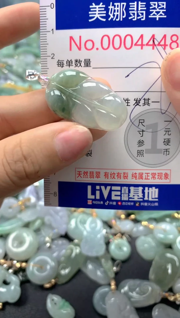 颈饰未镶嵌翡翠4448