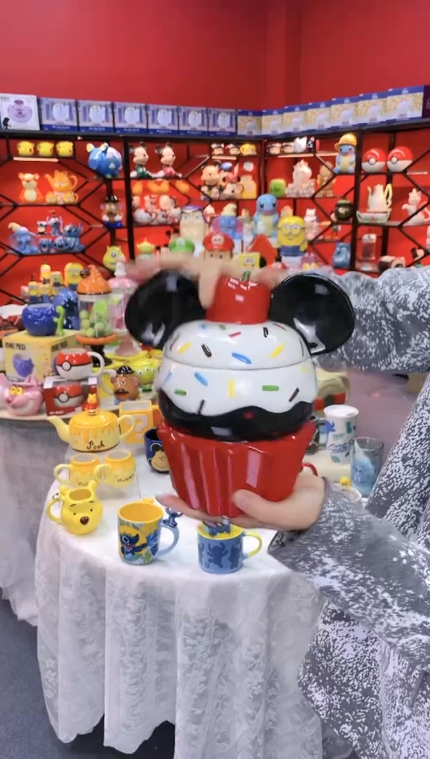 【闪购商品】.@@米奇冰激凌饼干罐