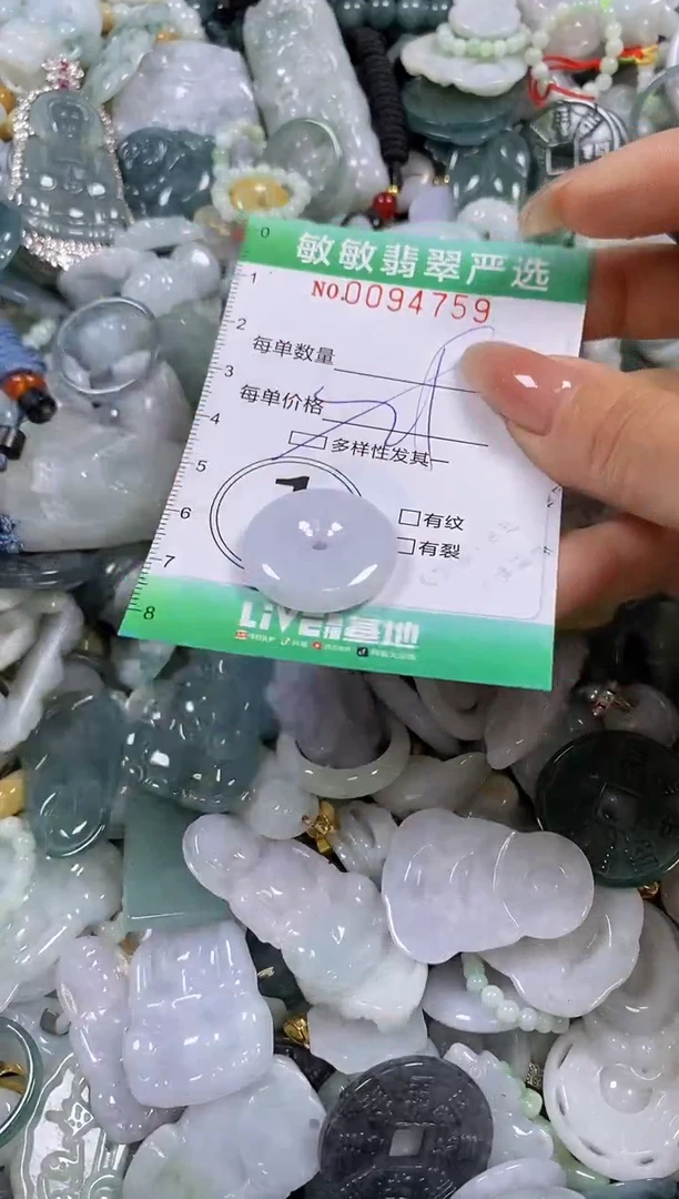 【闪购商品】翡翠颈饰未镶嵌闪购0094759多样性发其一