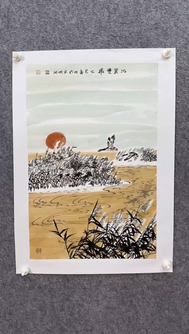 国画ST-ZMH-绘画作品