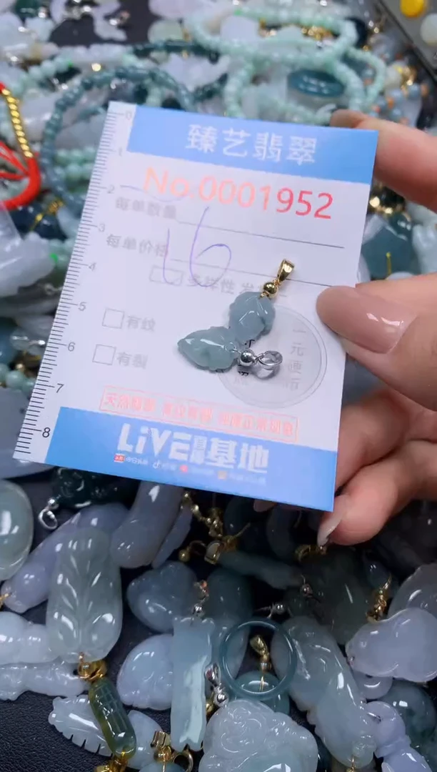 颈饰未镶嵌翡翠1952
