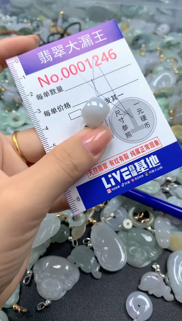 颈饰未镶嵌翡翠1246