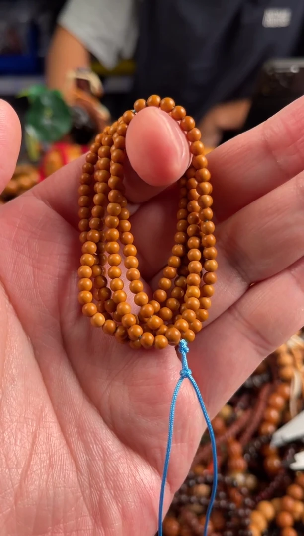 橄榄核手串王胖子文玩工作室核壁圆珠108