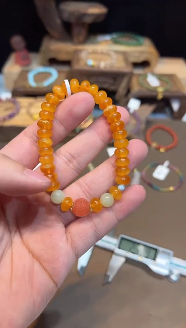 【闪购商品】琥珀手饰未镶嵌手饰@@E5823