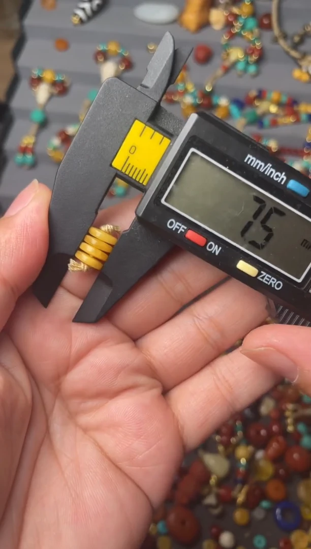 裸石蜜蜡未镶嵌7老蜡隔片4片