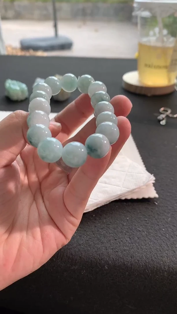 未镶嵌手串翡翠翡翠手串F1593-112