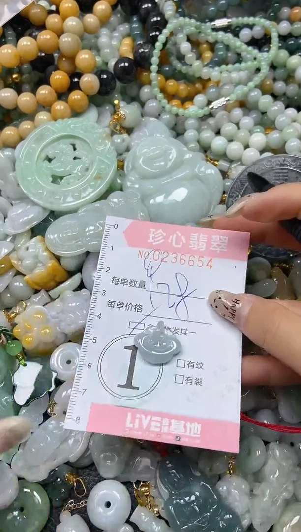 翡翠未镶嵌颈饰闪购0236654多样性发其一