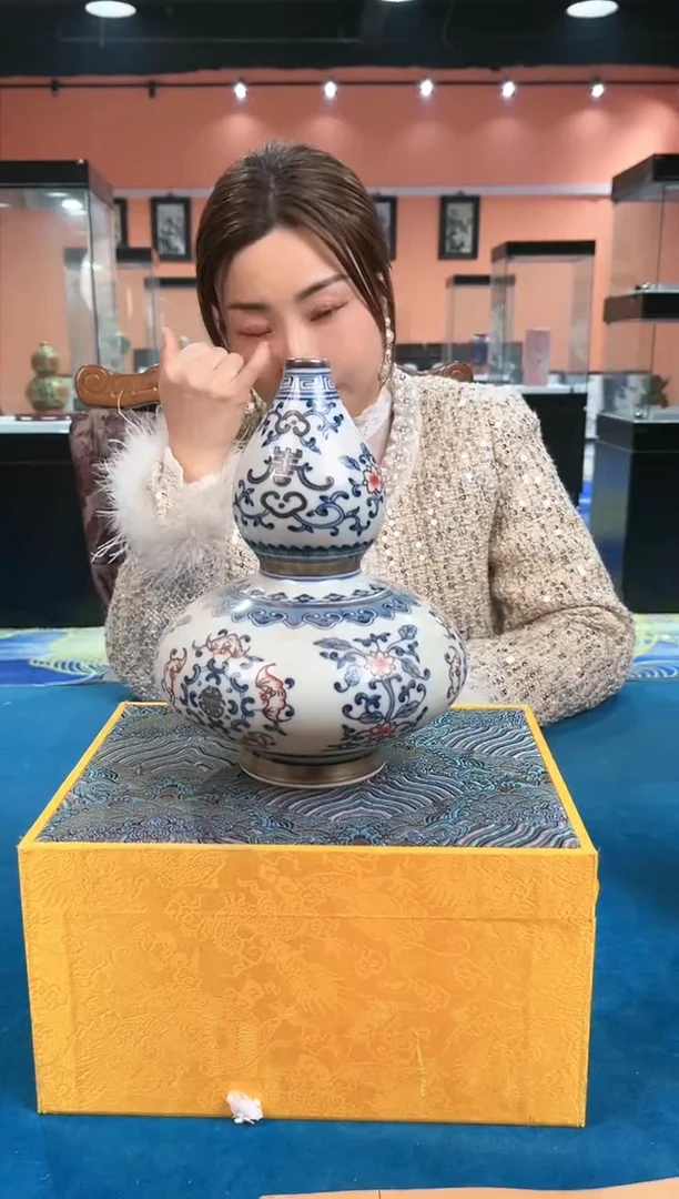 【闪购商品】陶瓷葫芦瓶