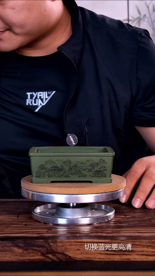 紫砂花盆紫砂花盆微假