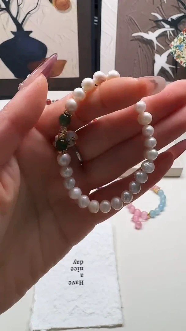 未镶嵌手链淡水珍珠039