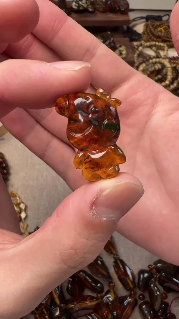 【闪购商品】琥珀手串未镶嵌福利背云