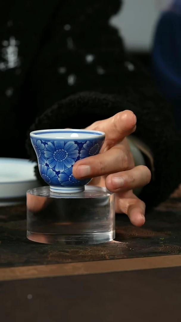 景德镇亦然堂葵花杯