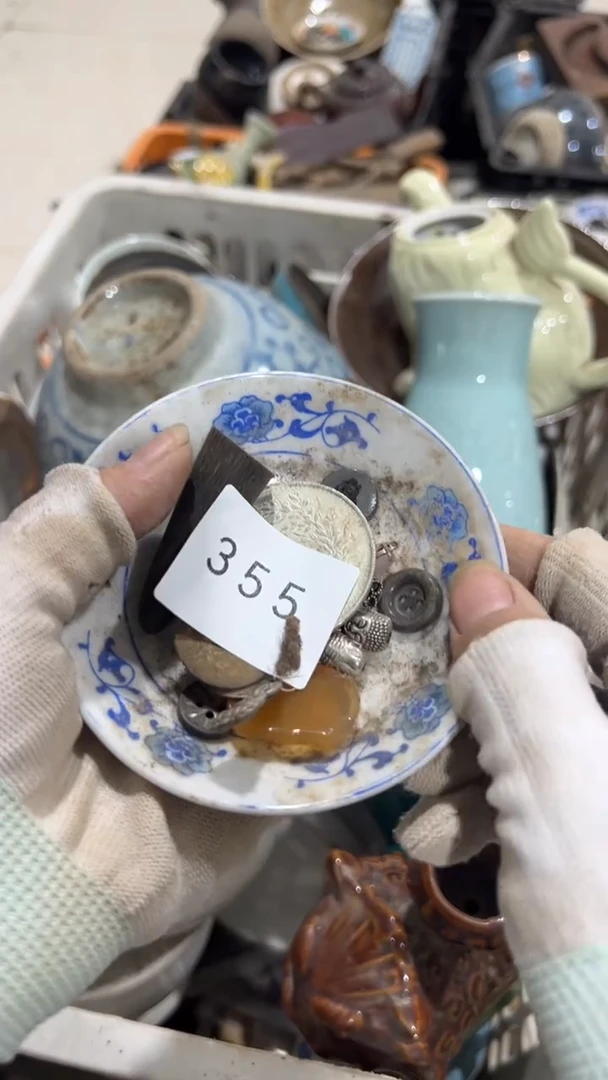 陶瓷东*虎工艺品摆件826355