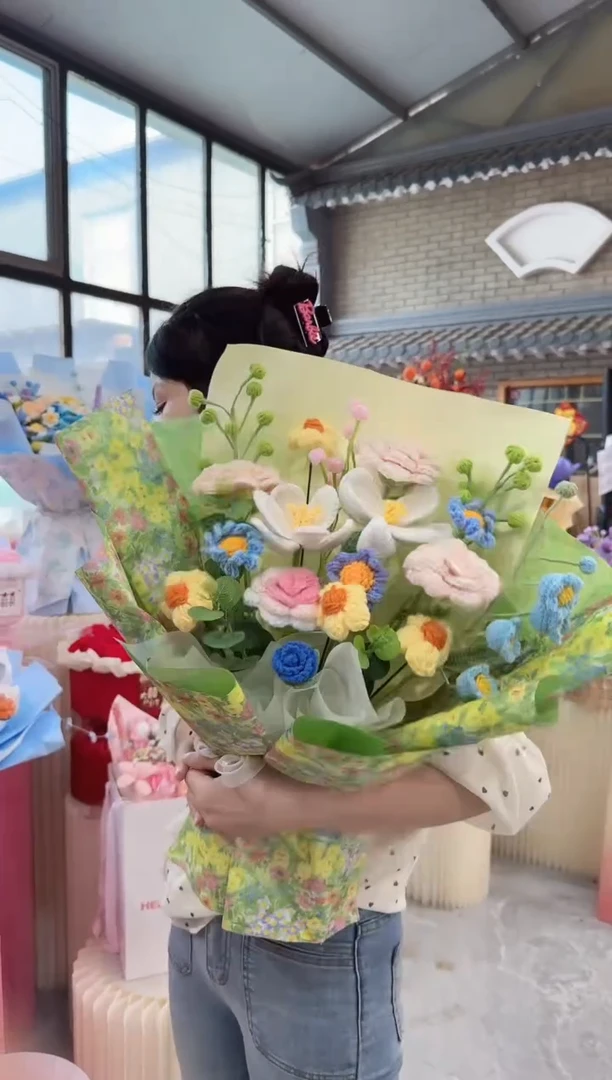 非遗手工定制花束，孤品清仓！！