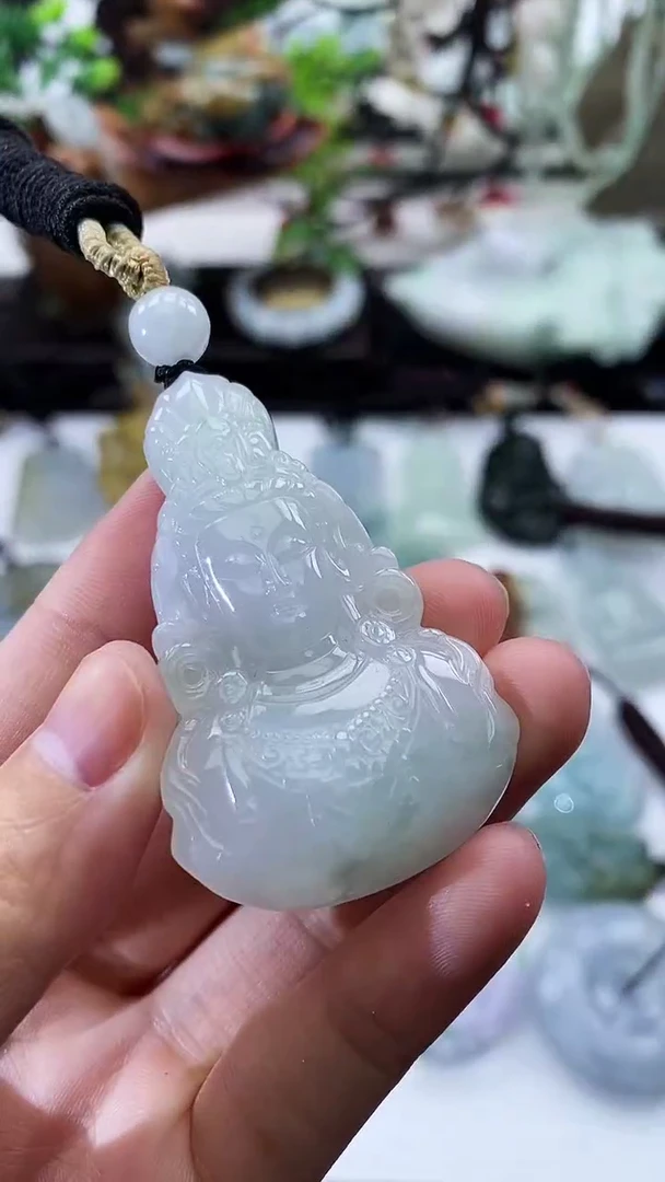 颈饰未镶嵌翡翠天然缅甸A货翡翠