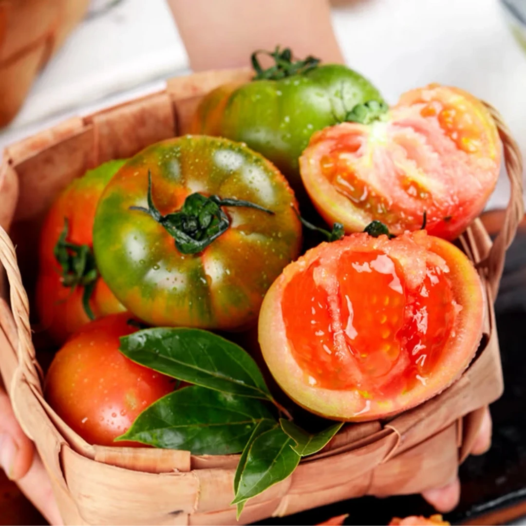 草莓铁皮水果西红柿（精品果） 现摘新鲜自然熟京东包邮