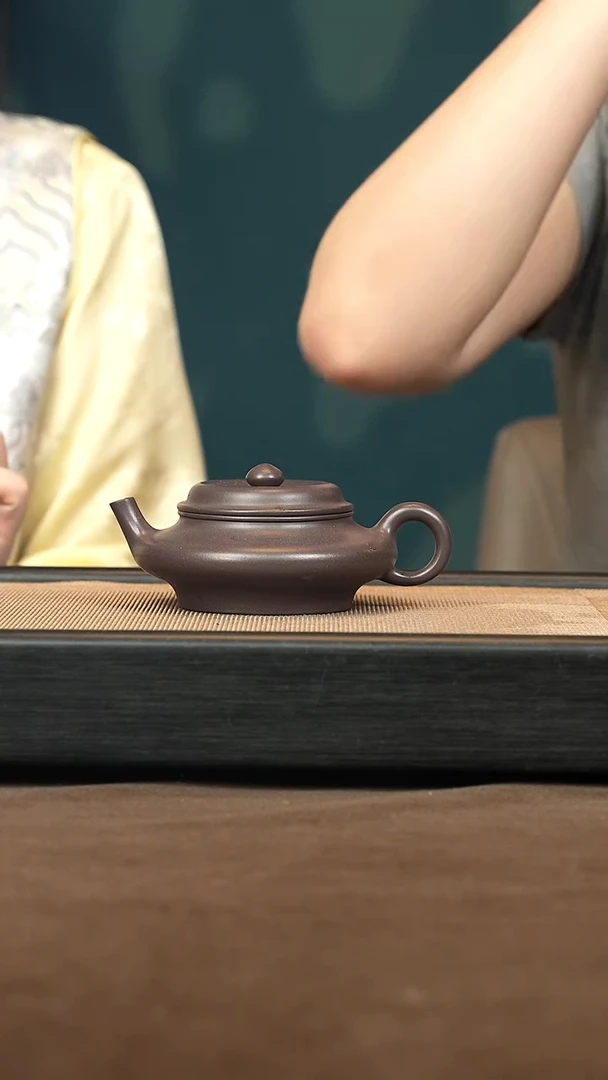 茶壶紫砂【P013】大彬虚扁200c LJF