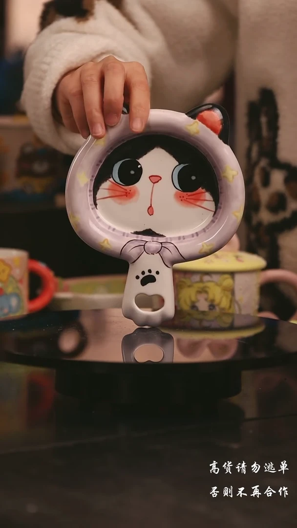 陶瓷景德镇可爱设计师款陶瓷