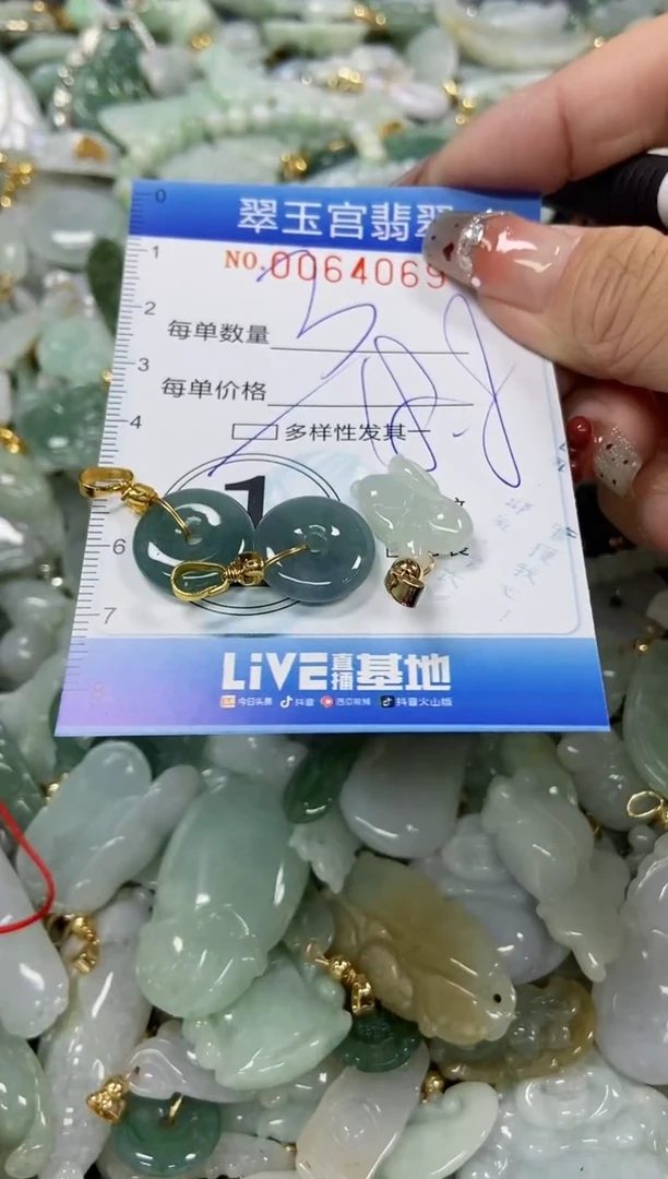 【闪购商品】翡翠颈饰未镶嵌闪购商品0064069多样性发其一